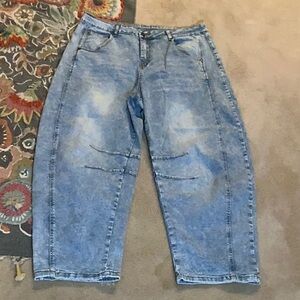 High Rise Light Blue Jeans